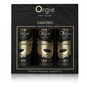 Міні-колекція масажних олій Orgie "Tantric", 3 x 30 мл