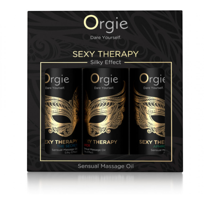 Міні-колекція масажних масел Orgie "Sexy Therapy" 3 засоби по 30 мл