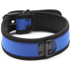 Ошейник з неопрену Collar neoprene blue