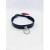 Нашийник з кільцем Collar black with ring