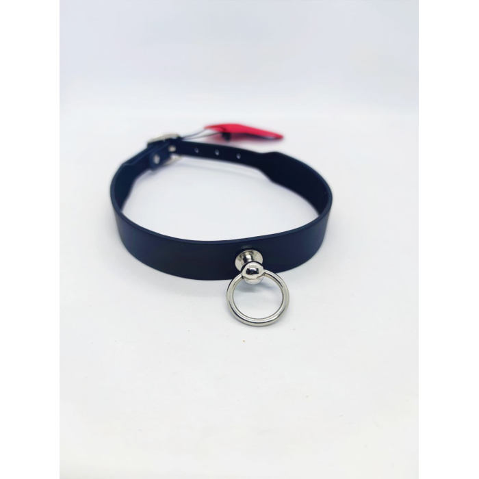 Нашийник з кільцем Collar black with ring