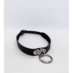 Нашийник з кільцем Collar black with ring