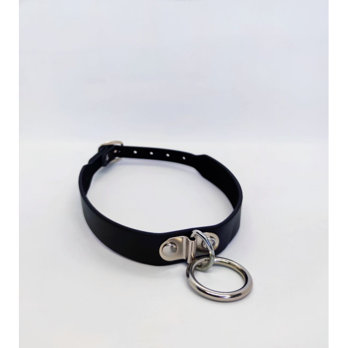 Нашийник з кільцем Collar black with ring
