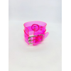 Наручники DS Fetish Handcuffs transparent pink