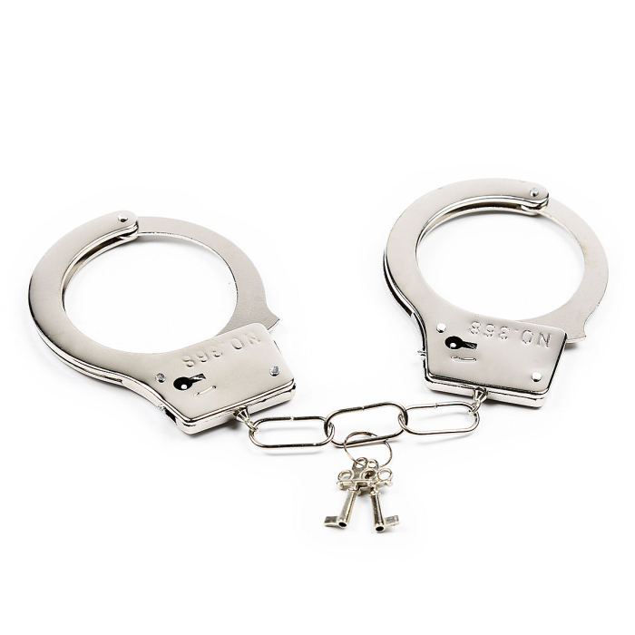 Наручники DS Fetish Handskaff metal silver