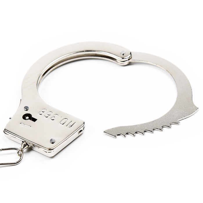 Наручники DS Fetish Handskaff metal silver