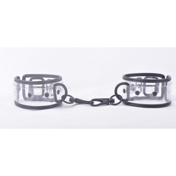 Наручники DS Fetish Wrist restraints transparent