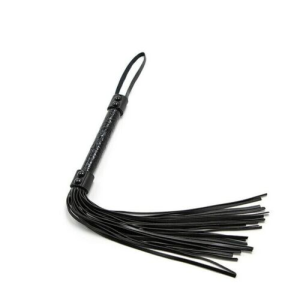 Флогер з петлею на рукоятці DS Fetish Flogger чорний