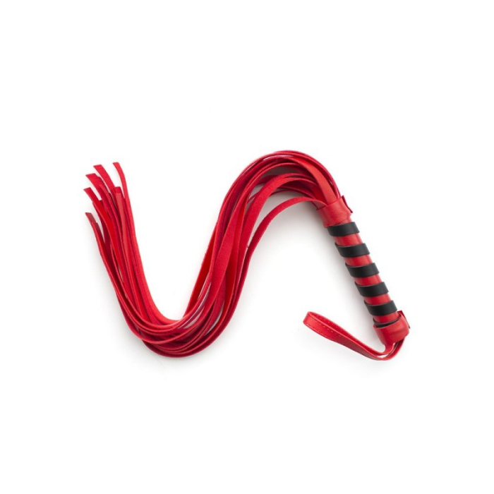 Флоггер DS Fetish Mini flogger red/black