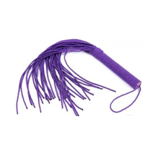 Флоггер DS Fetish Rope flogger purple