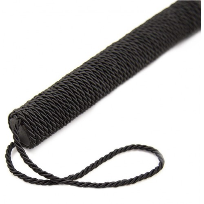 Флоггер DS Fetish Rope flogger black/pink