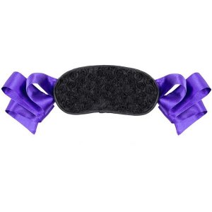 Маска DS Fetish Blindfold black/purple
