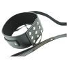 Нашийник з повідцем DS Fetish Collar with leash black metal