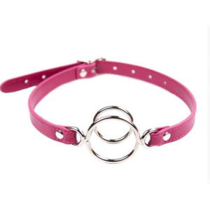 Кляп DS Fetish Metal gag rosa