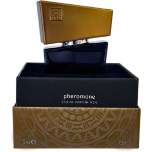 Духи з феромонами чоловічі SHIATSU Pheromone Fragrance men grey, 15 мл