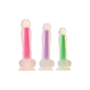 Фаллоімітатор люмінесцентний на присосці Dream Toys RADIANT Glow In The Dark рожевий