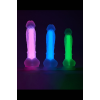 Фаллоімітатор люмінесцентний на присосці Dream Toys RADIANT Glow In The Dark рожевий
