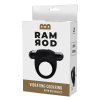 Ерекційне кільце з вібрацією Dream Toys Ramrod чорне, 8 х 3.2 см