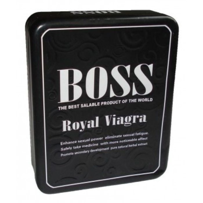 Таблетки для потенції Boss Royal Viagra (ціна за баночку, 3 капсули)