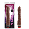 Реалистичный вибратор Chisa Real Touch XXX, коричневый, 22 х 3.7 см