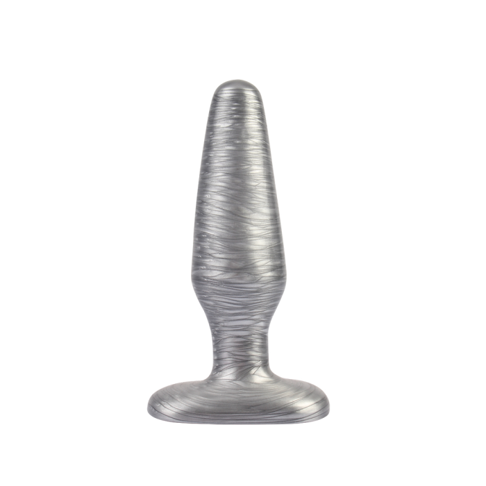 Анальна пробка Chisa Dark Muscle Stag Kaufman срібло 13.7 см * 4 см