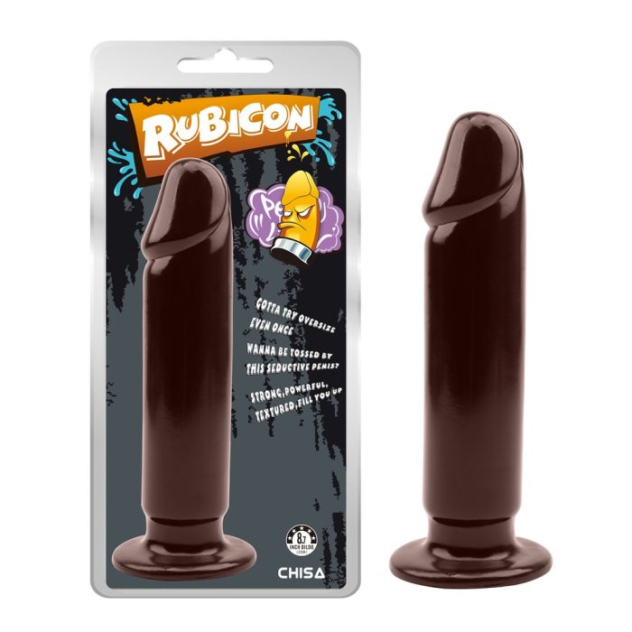 Фалоімітатор на присосці Chisa Rubicon, коричневий