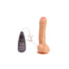 Вібратор на присосці Chisa Keep Love Deep Penetrator із закритою головкою та мошонкою