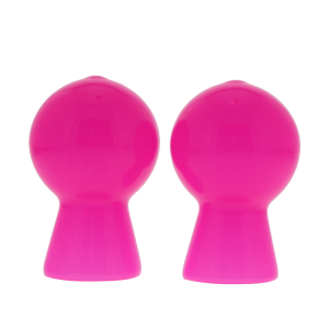 Вакуумні стимулятори для сосків NMC NIPPLE SUCKER PAIR IN SHINY PINK