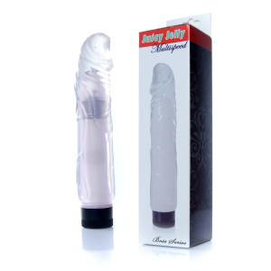 Вібратор прозорий гелевий мультишвидкісний Wibrator-Juicy Jelly - Multispeed Clear