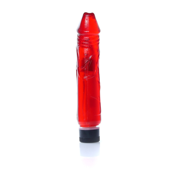 Вібратор реалістичний червоний Vibrator-Juicy Jelly - Multispeed Red