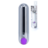 Виброкуля Strong Bullet Vibrator Silver/Purple USB 10 режимов вибрации