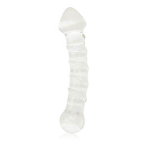 Фалоімітатор скляний 7" Glass Romance Clear