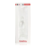Скляний Анальний затор 4,5" Glass Romance Clear