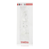Скляний Анальний затор 5,5" Glass Romance Clear