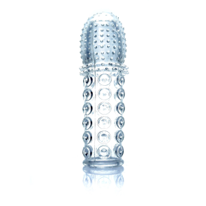Рельєфна насадка Penis Sleeve CLEAR