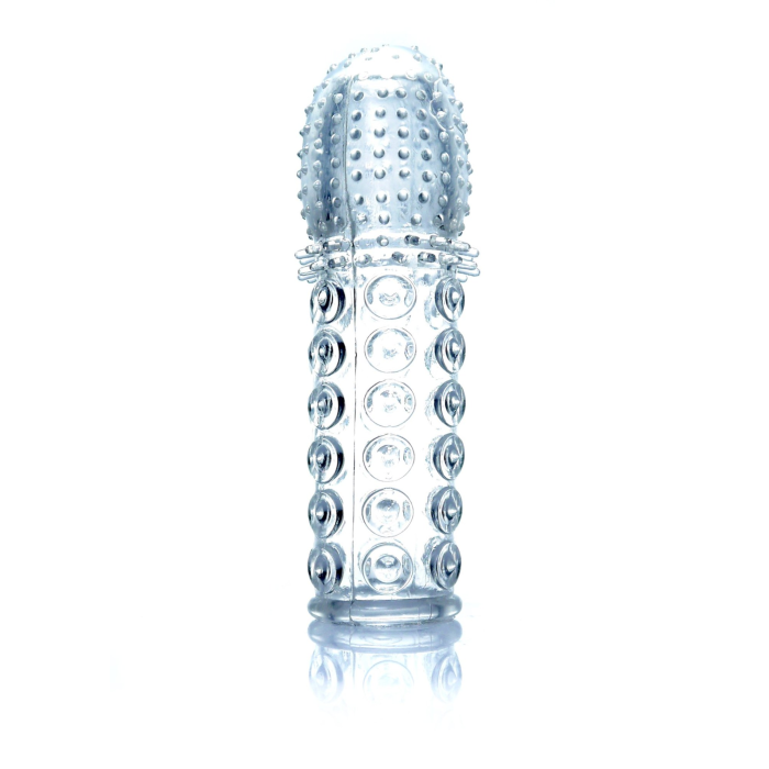 Рельєфна насадка Penis Sleeve CLEAR