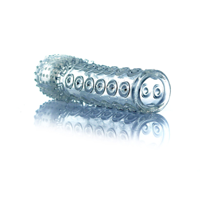 Рельєфна насадка Penis Sleeve CLEAR