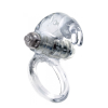 Ерекційне кільце з вібрацією Rabbit Vibro CockRing Clear
