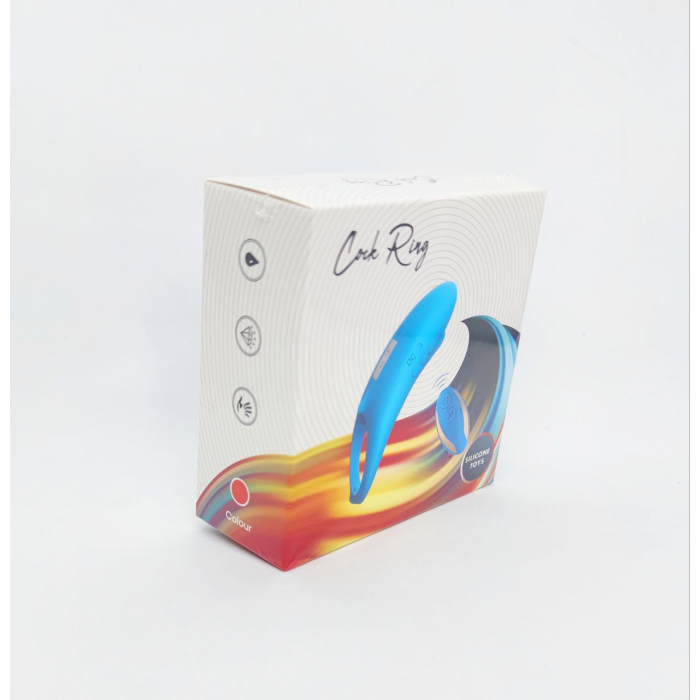 Ерекційне віброкільце Shark rose red