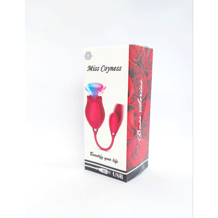 Подвійний Вібратор Boss Series Miss Coyness ROSE