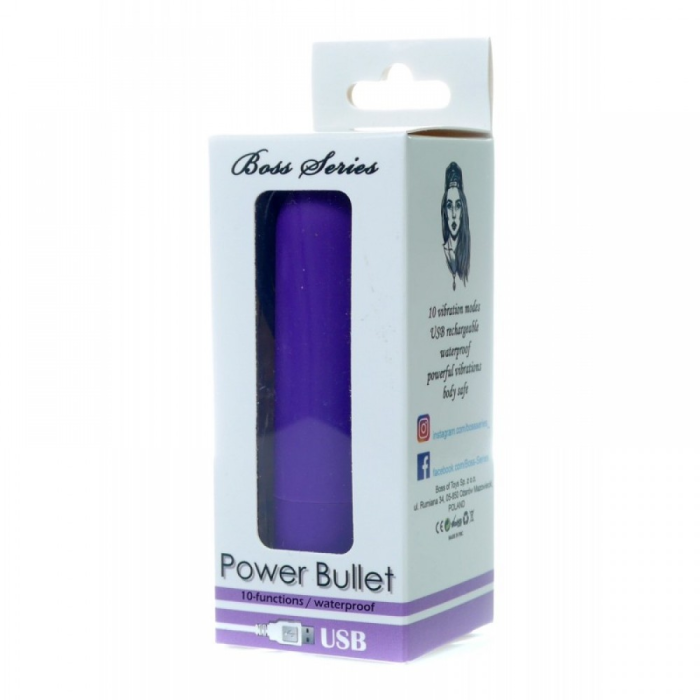 Віброкуля Power Bullet USB Purple