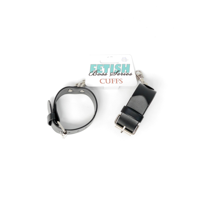 Наручники з екошкіри 3 см Fetish Boss