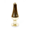 Анальний корок з червоним каменем Plug-Jewellery Gold BUTT PLUG- Red