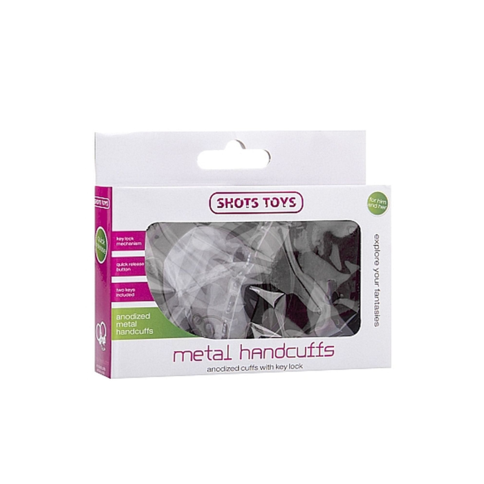 Наручники металеві Metal Handcuffs - Black
