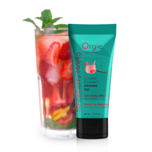 Їстівний лубрикант ПОЛУБНИЧНИЙ МОХІТО Orgie Cocktail Flavored на водній основі, 50 мл