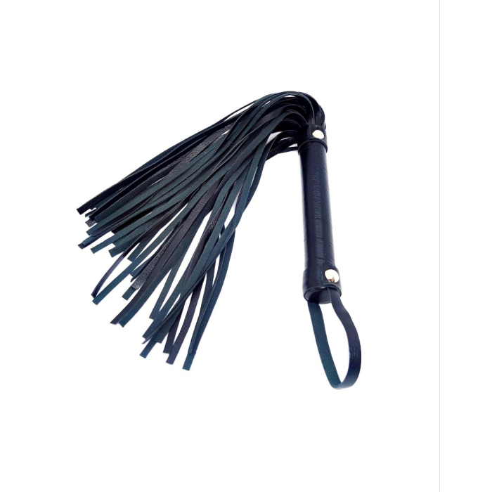 Флоггер екошкіра L DS Fetish Flogger чорний 39 см