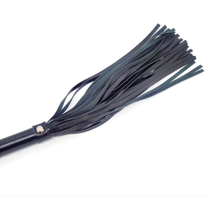 Флоггер екошкіра L DS Fetish Flogger чорний 39 см