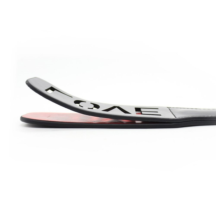 Шльопля чорна овальна з написом LOVE PADDLE 31,5см