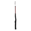 Флогер шкіряний ZADO Tools Leather Flogger, чорно-червоний