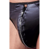 Чоловічі стрінги зі стразами по блискавці Sven Joy Ment Men's String, чорний, L